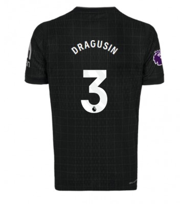 Lacne Muži Futbalové dres Tottenham Hotspur Radu Dragusin #3 2025-26 Krátky Rukáv - Preč
